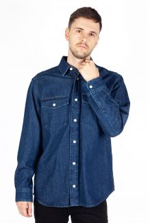Džinsa krekls JACK & JONES 12275137-Dark-Denim