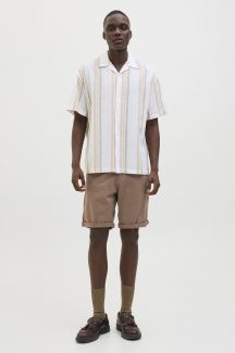 Auduma šorti JACK & JONES 12165604-Morel