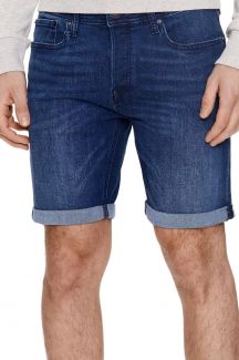 Džinsu šorti JACK & JONES 12225900-Blue-Denim