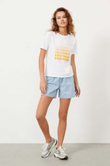 T-krekls XINT 602127-BEYAZ