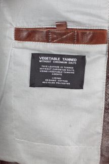 Ādas jaka MAURITIUS 1201-0847-chestnut