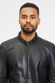 Ādas jaka GIPSY 1201-0470-Black