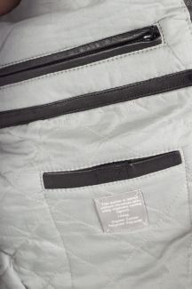 Ādas jaka ar oderi GIPSY 1201-0624-brown