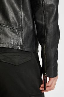 Ādas jaka GIPSY Coby-S16-LAKEV-BIO-BLACK