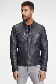 Ādas jaka GIPSY Marc-LAKEV-BIO-NAVY-BLAC