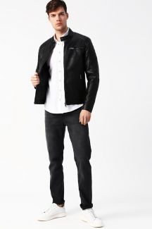 Ādas jaka JACK & JONES 12147218-2984044