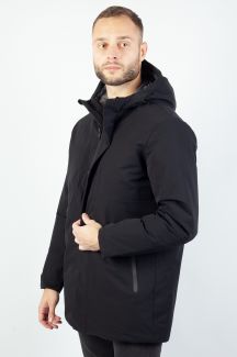 Ziemas jaka JACK & JONES 12213852-Black