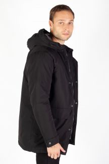 Ziemas jaka JACK & JONES 12236015-Black