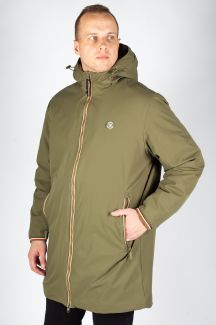 Ziemas jaka JACK & JONES 12288950-Olive-Night