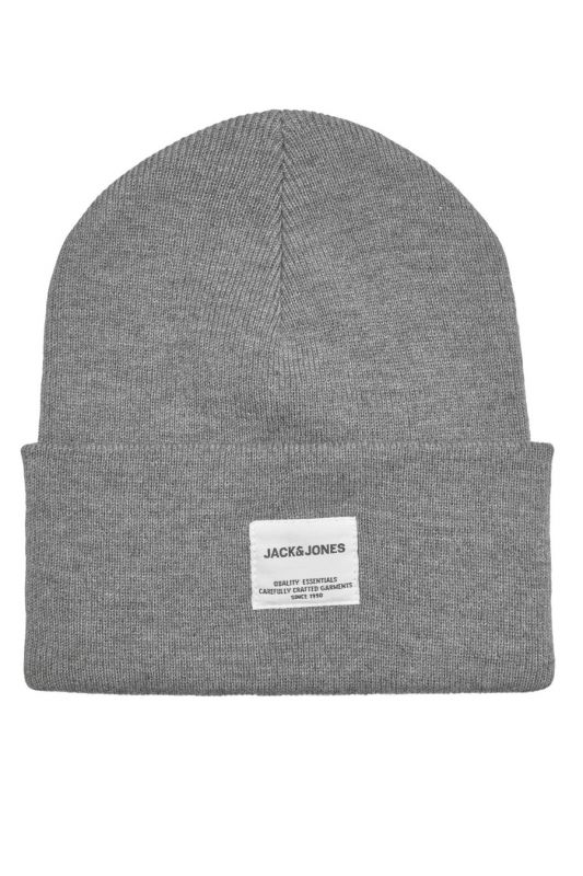 Ziemas cepure JACK & JONES 12150627-Grey-Melange