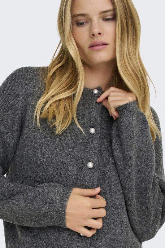 Auduma jaka ONLY 15242300-DG-Melange