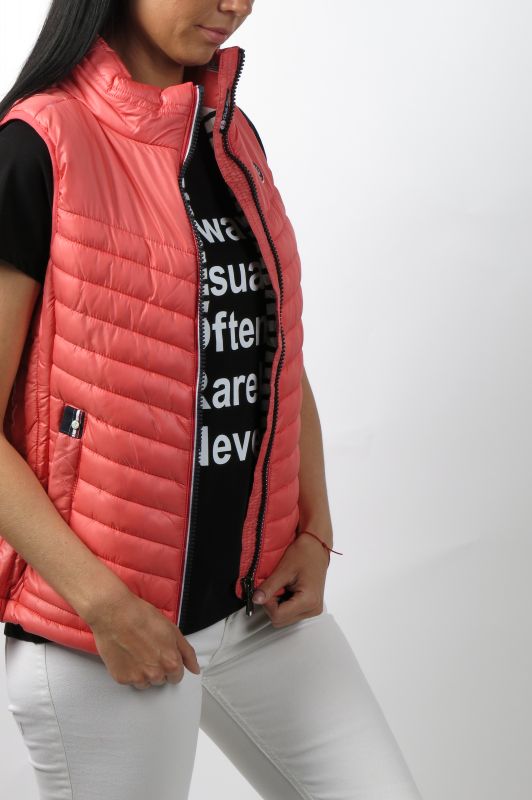 Veste VOILE BLEUE ARETHA-CORAIL