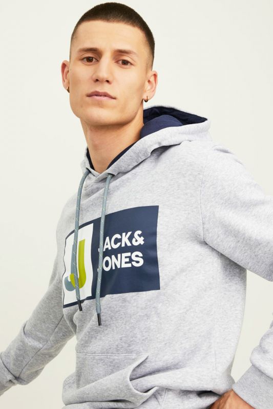 Sporta džemperis JACK & JONES 12216327-LG-Melange