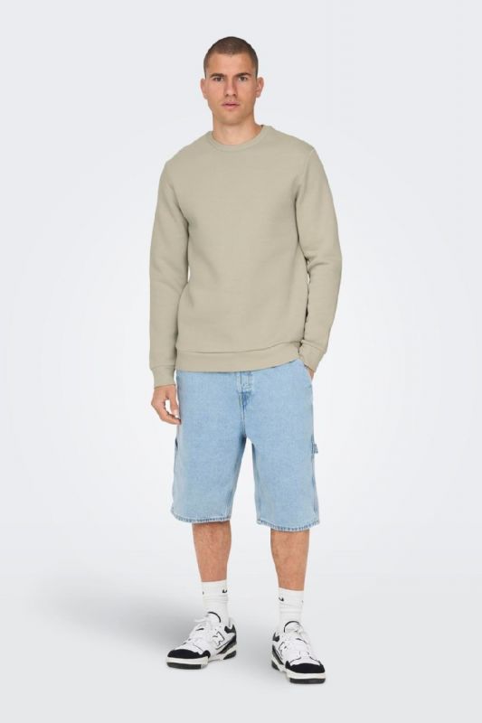 Sporta džemperis ONLY & SONS 22018683-Silver-Lining