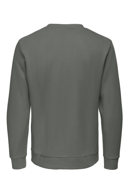 Sporta džemperis ONLY & SONS 22034529-Castor-Gray