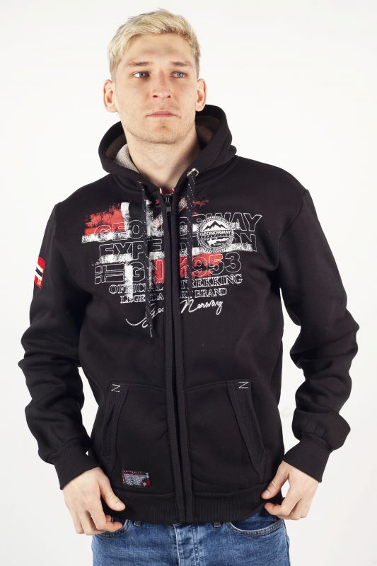 Sporta jaka GEOGRAPHICAL NORWAY GUTTA-BLACK