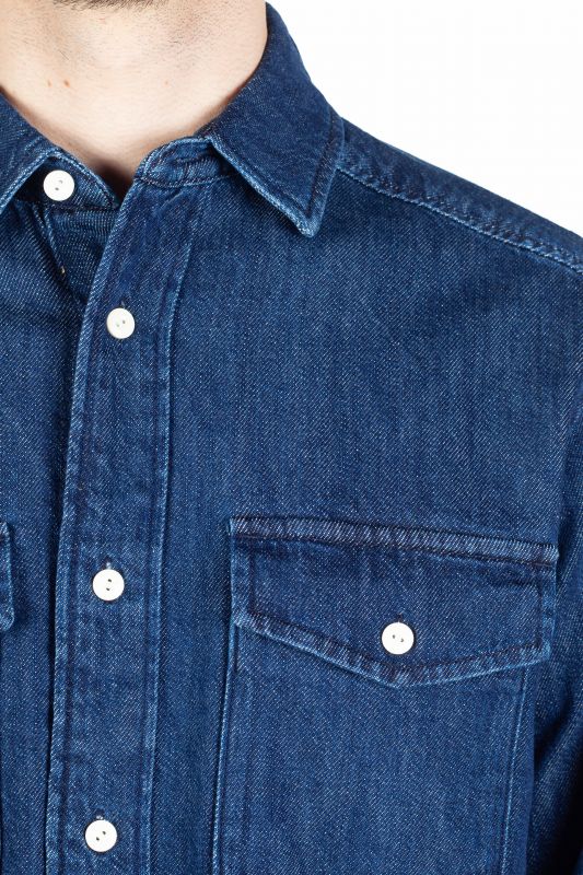 Džinsa krekls JACK & JONES 12275137-Dark-Denim