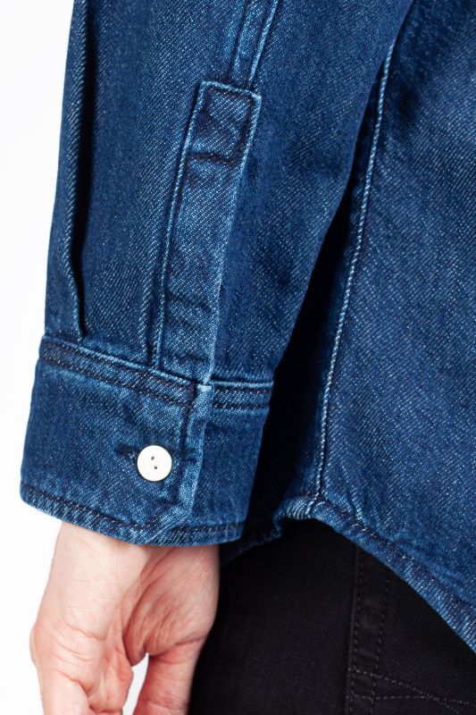 Džinsa krekls JACK & JONES 12275137-Dark-Denim