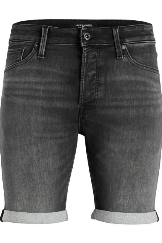 Džinsu šorti JACK & JONES 12223681-Black-Denim