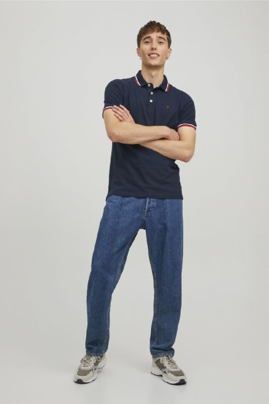 Polo krekls JACK & JONES 12136668-Navy
