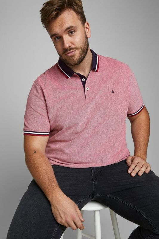 Polo krekls JACK & JONES 12143859-Rio-Red-PS