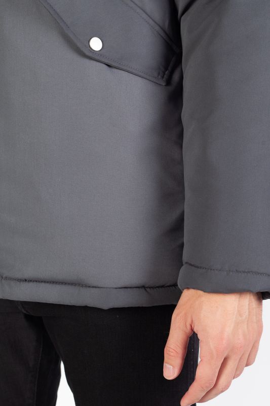 Ziemas jaka JACK & JONES 12236010-Asphalt