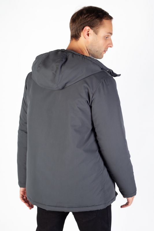 Ziemas jaka JACK & JONES 12236010-Asphalt