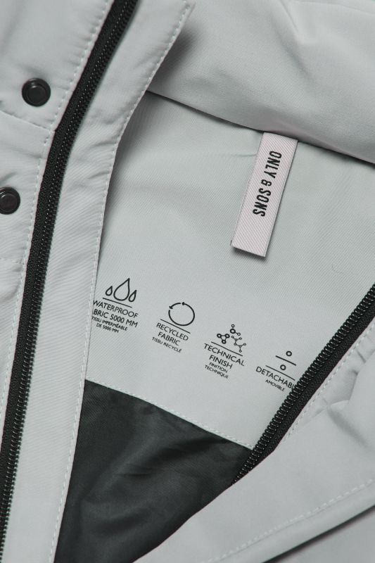 Ziemas jaka ONLY & SONS 22019598-Mirage-Gray