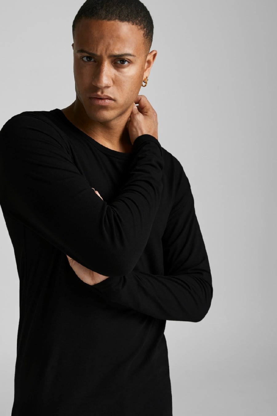 Футболкa JACK & JONES 12059220-BLACK