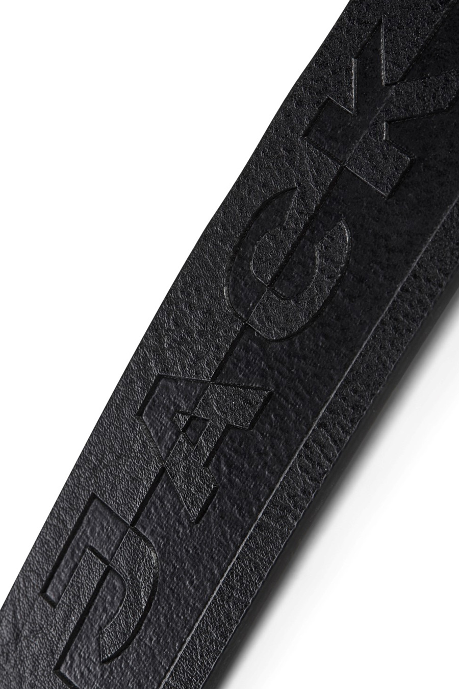 Кожаный ремень JACK & JONES 12120697-BLACK