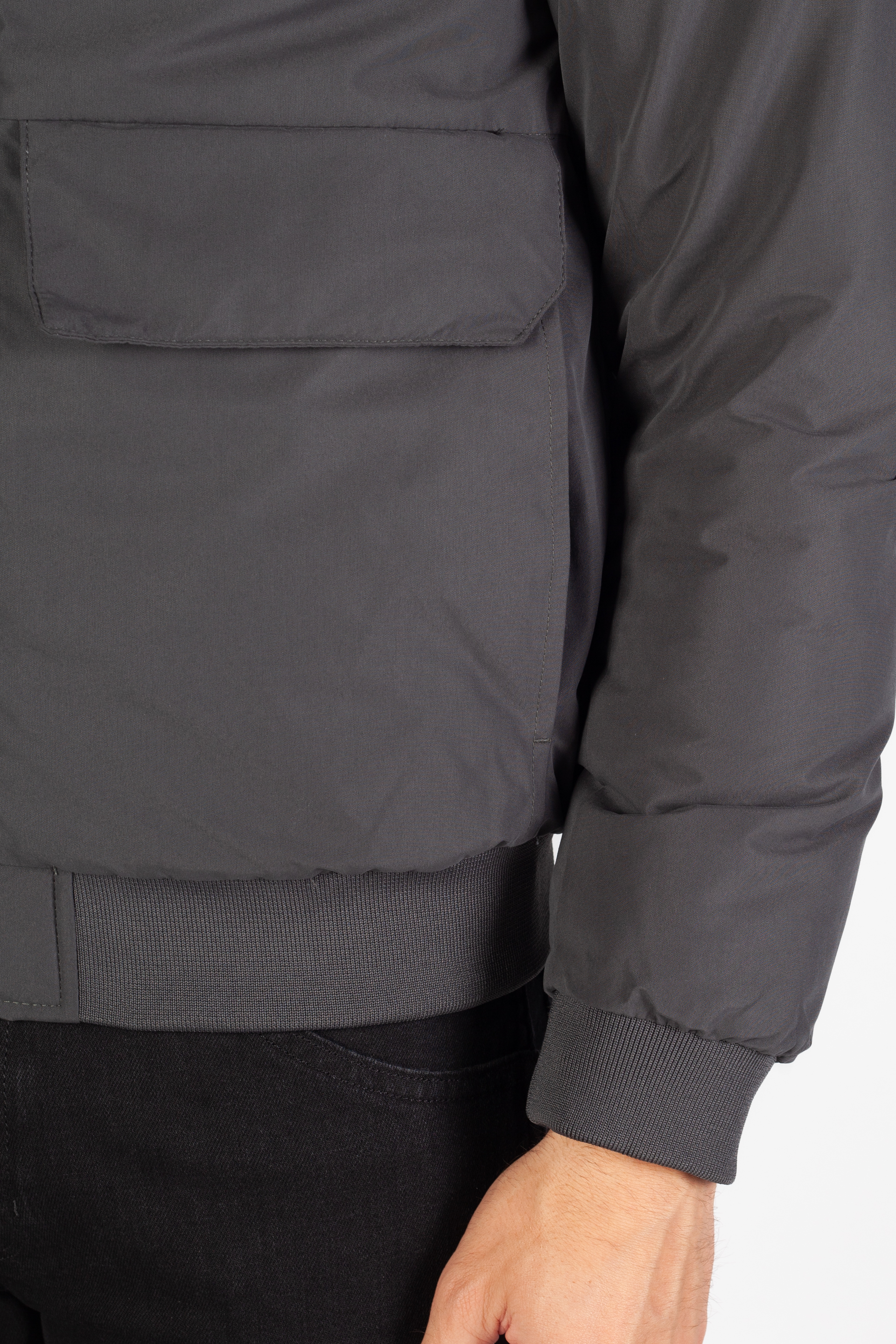 Зимняя куртка JACK & JONES 12236023-Asphalt