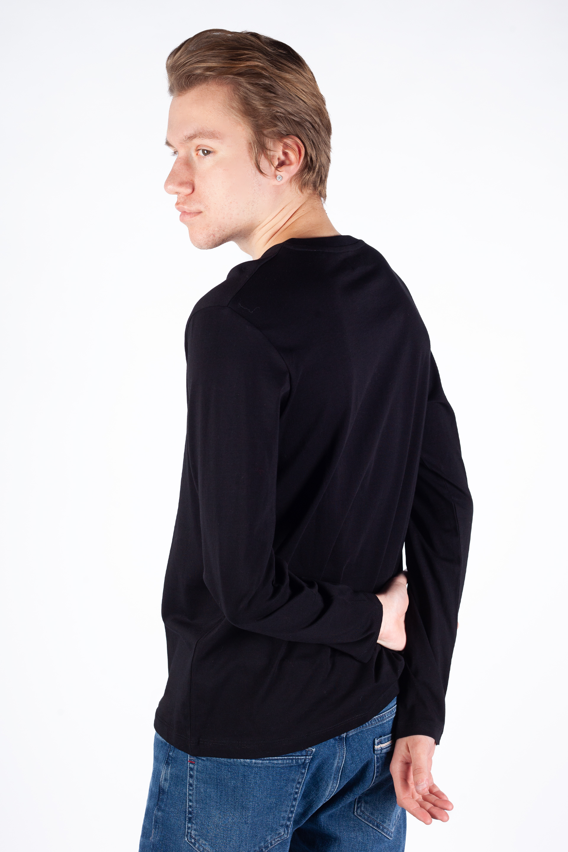 Футболкa JACK & JONES 12244403-Black