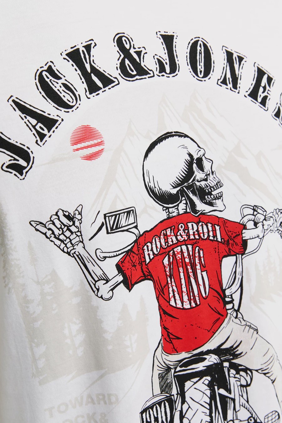 Футболкa JACK & JONES 12256782-White-B