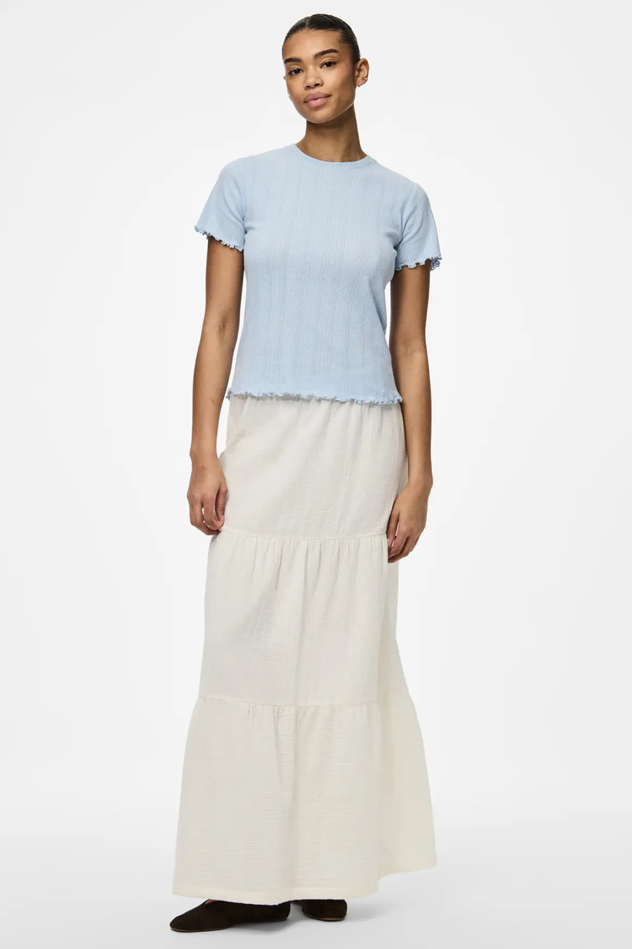 Футболкa PIECES 17152053-Cashmere-Blue