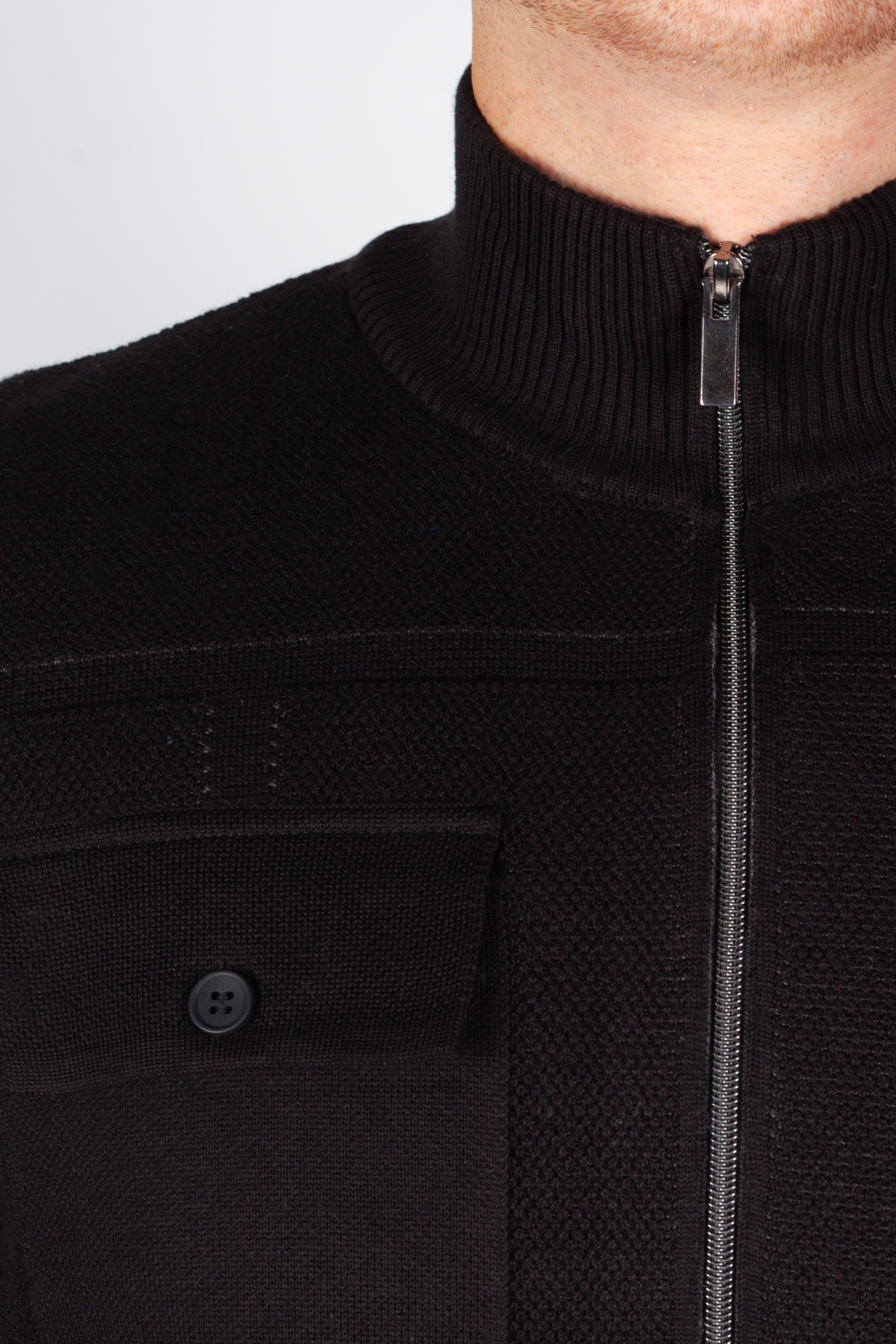 Вязаная кофта MCL 33742-SIYAH