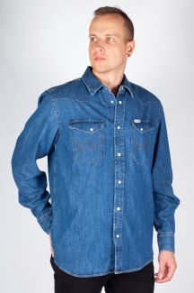 Джинсовая рубашка WRANGLER 112357735