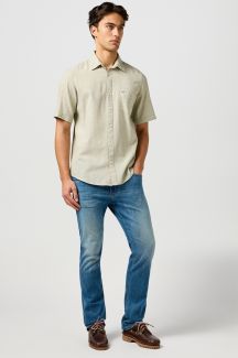 Льняная рубашка WRANGLER 112362730