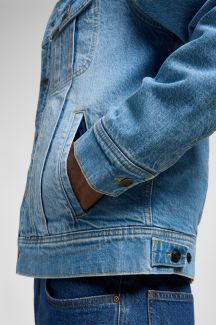 Джинсовая куртка с подкладкой LEE 112370463