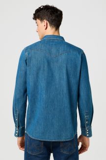 Джинсовая рубашка WRANGLER 112371572
