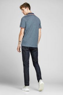 Рубашкa поло JACK & JONES 12136668-Denim-Blue