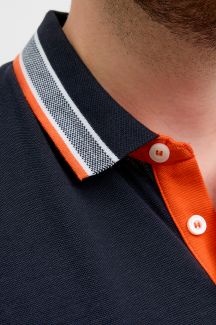 Рубашкa поло JACK & JONES 12143859-Black-Navy-NEO