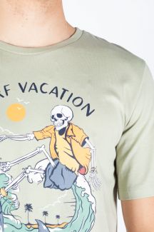 Футболкa JACK & JONES 12247808-Desert-Sage