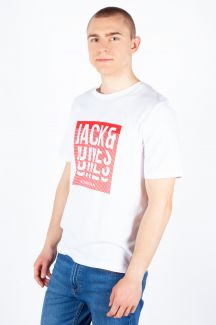 Футболкa JACK & JONES 12248614-White