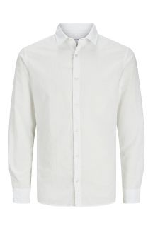 Льняная рубашка JACK & JONES 12269089-White