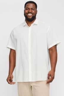 Льняная рубашка JACK & JONES 12269090-White