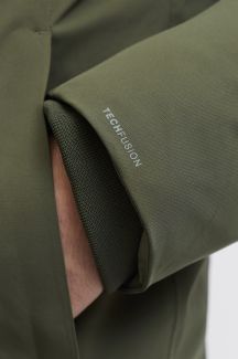 Зимняя куртка JACK & JONES 12278782-Grape-Leaf