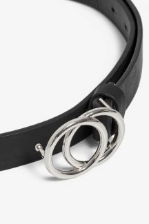 Ремень ONLY 15185213-Black-Silver