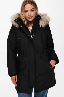 Зимняя куртка ONLY CARMAKOMA 15185999-Black-NATURE