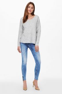 Свитер ONLY 15204588-L-Grey-Melange