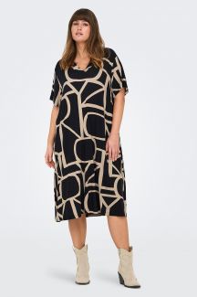  Платье ONLY CARMAKOMA 15295477-Black-MARITIM